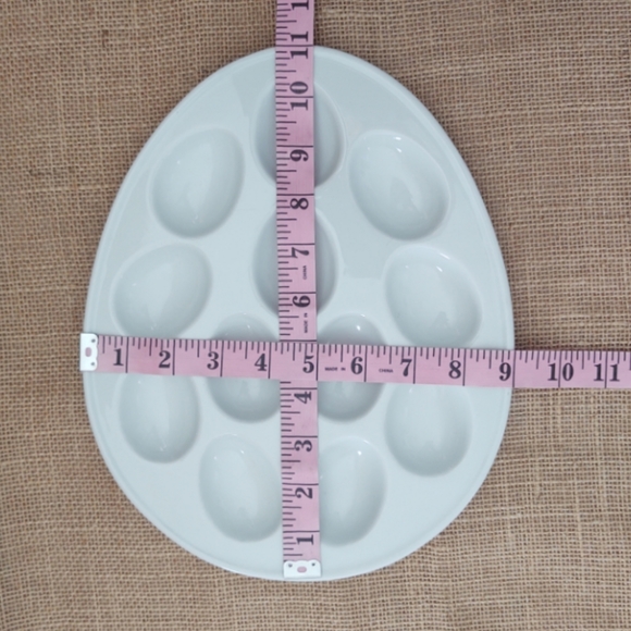 BIA Cordon Bleu egg platter white porcelain china - Picture 4 of 5